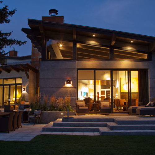 Edelweiss | contemporary architecture homes | Sun Valley Idaho