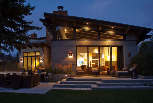 Edelweiss | contemporary architecture homes | Sun Valley Idaho