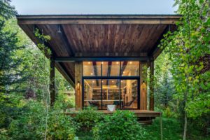 Whiskey Cabin Residential Architecture Ketchum Idaho Exterior